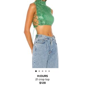 IN SEARCH OF REVOLVE H:OURS 21 Crop Top